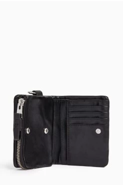 AllSaints Black Junction Wallet -Fashion Men Shop U59488s4