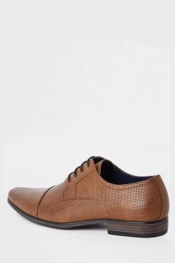 River Island Formal Point Derby Brown Shoes -Fashion Men Shop U61255s3