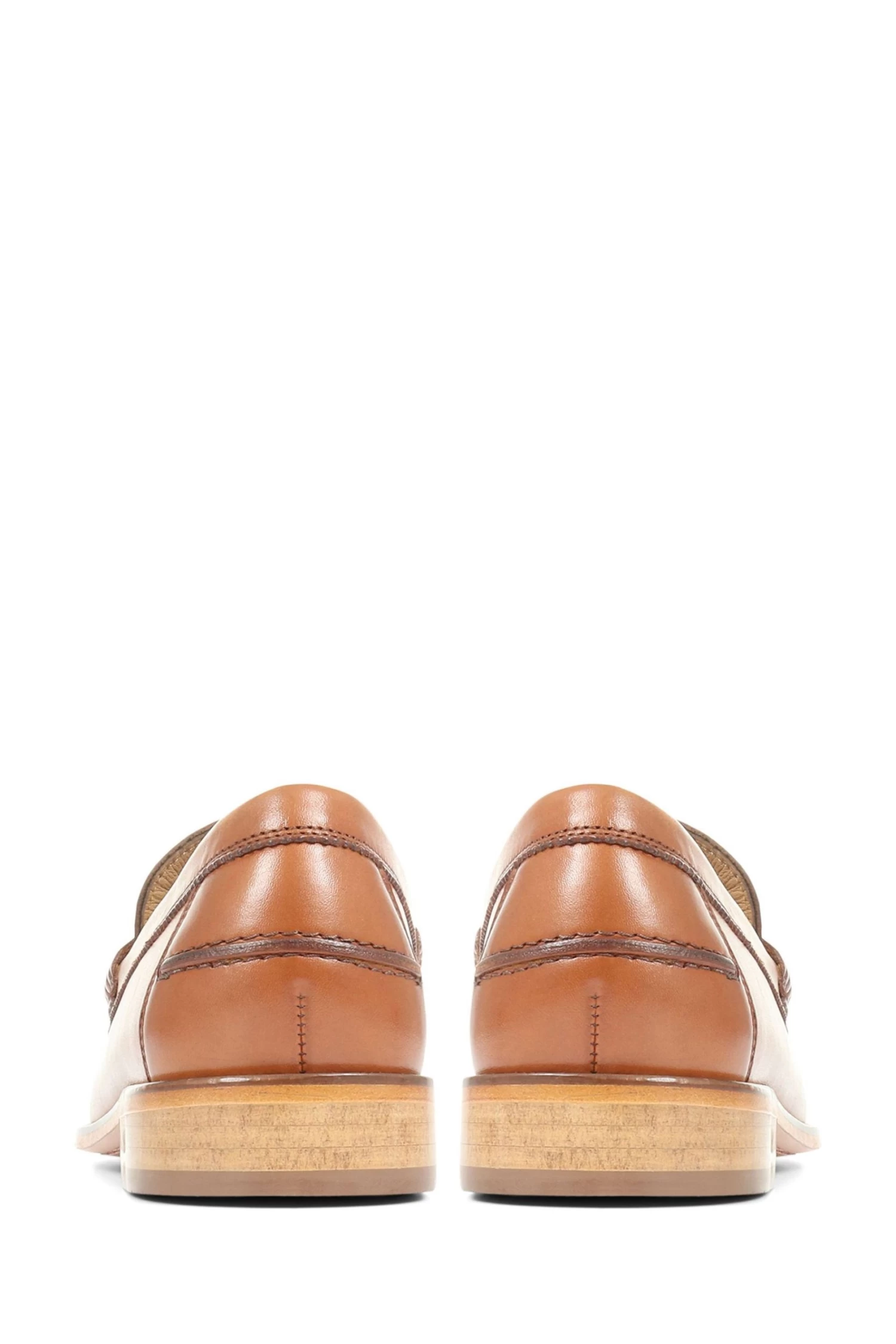 Jones Bootmaker Natural Rivers Leather Penny Loafers 6 Jones Bootmaker Natural Rivers Leather Penny Loafers - Image 4