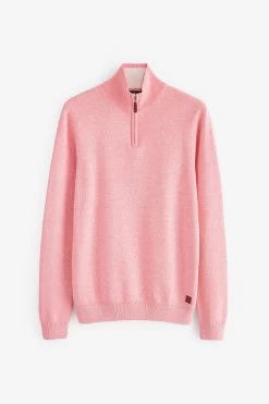 Next Cotton Premium Zip Neck Jumper 12 Next Cotton Premium Zip Neck Jumper -Fashion Men Shop U64 265s5