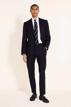 MOSS Dark Navy Blue Tailored Fit Suit: Jacket -Fashion Men Shop U67 889s3