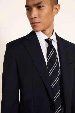 MOSS Dark Navy Blue Tailored Fit Suit: Jacket -Fashion Men Shop U67 889s5