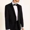 MOSS Black Tailored Fit Performance Dresswear Notch Suit: Jacket -Fashion Men Shop U67 954s