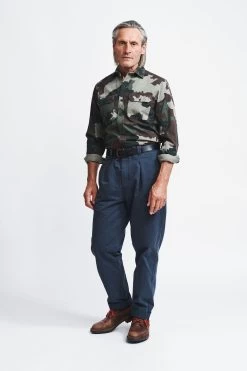 Aubin Camo Shirt -Fashion Men Shop U68935s3