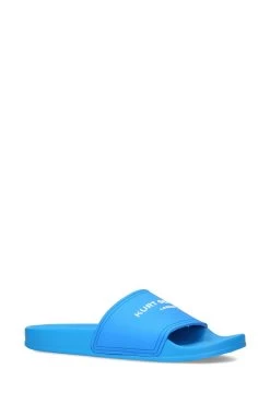 Kurt Geiger London Mens Blue Pool Slider Sandals -Fashion Men Shop U69894s2