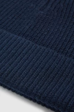 Reiss Raff Wool Blend Beanie Hat -Fashion Men Shop U76817s4