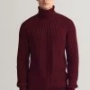 GANT Red Textured Jumper 2 GANT Red Textured Jumper -Fashion Men Shop U79012s