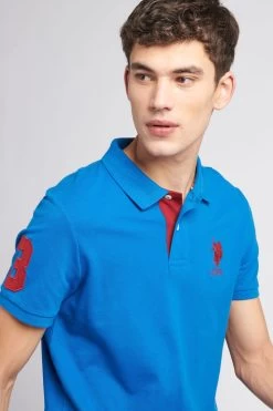 U.S. Polo Assn. Regular Fit Player 3 Polo Shirt -Fashion Men Shop U79136s4