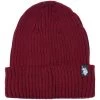 U.S. Polo Assn. Mens Windsor Wine Chunky Rib Beanie