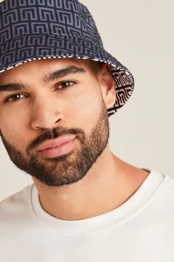 Next Reversible Bucket Hat -Fashion Men Shop U81904s6