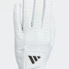 Adidas Golf Leather White Gloves
