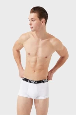 Emporio Armani Underwear Bold Monogram Trunks 3 Pack -Fashion Men Shop U88883s4