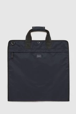 Reiss Callum Nylon Webbing Suit Bag