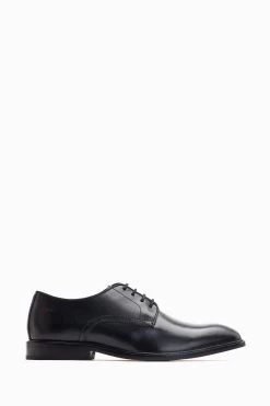 Base London Keaton Lace-Up Derby Black Shoes