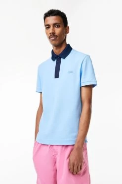 Lacoste Light Blue Paris Polo Shirt