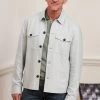 Next Linen Blend Chore Jacket -Fashion Men Shop U96039s