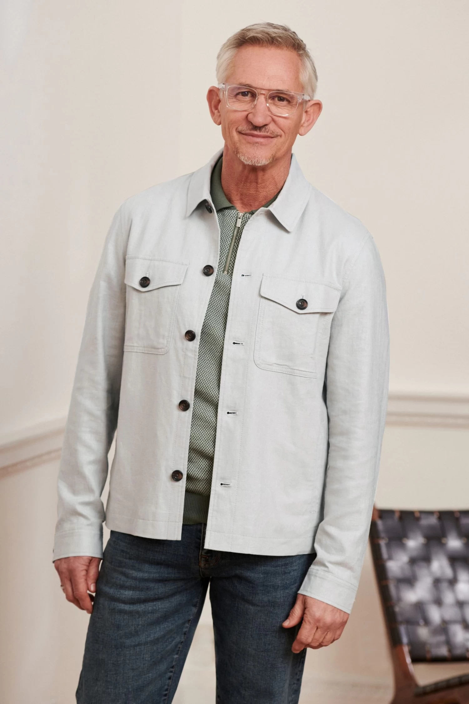 Next Linen Blend Chore Jacket 3 Next Linen Blend Chore Jacket