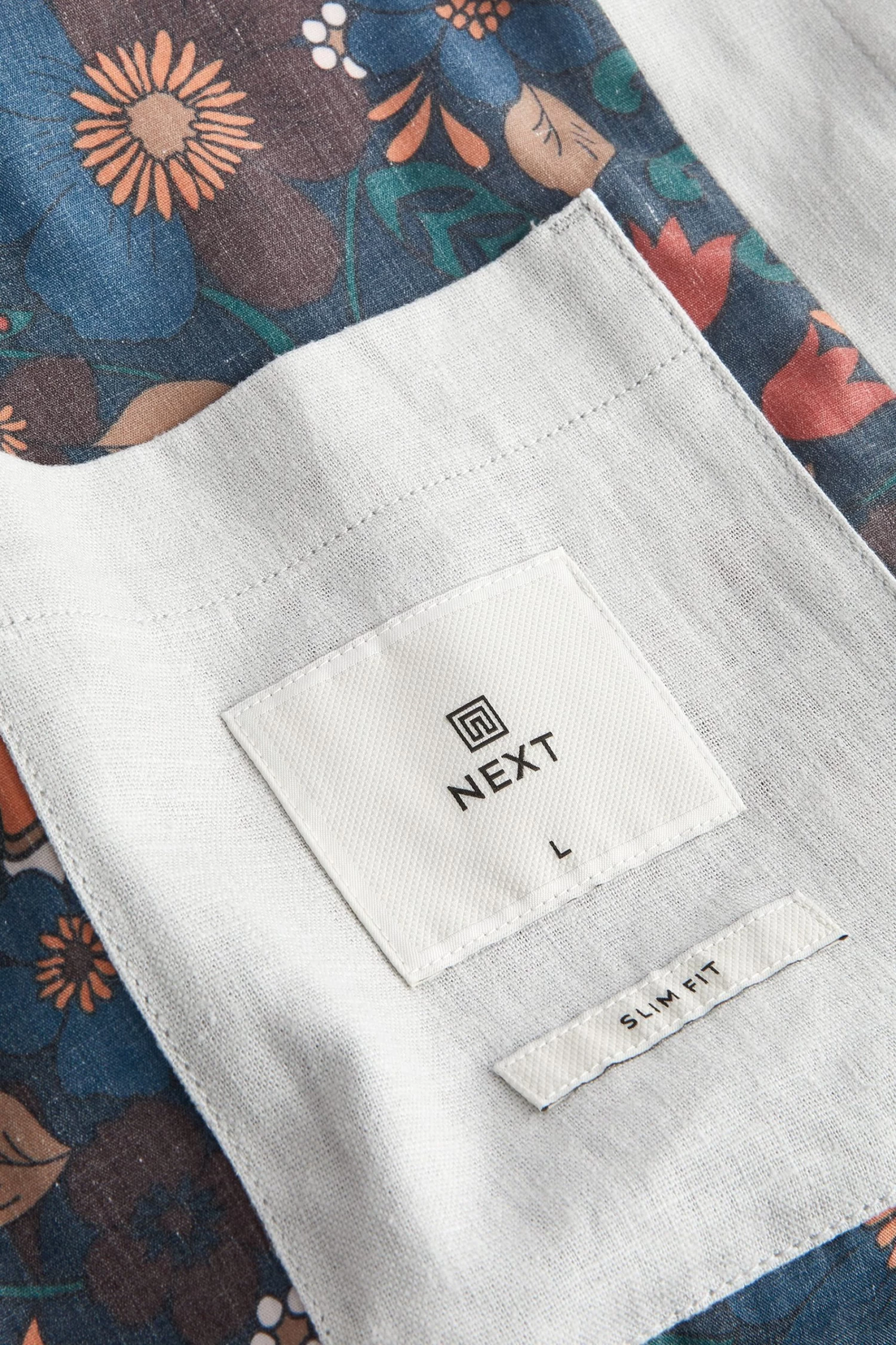 Next Linen Blend Chore Jacket 11 Next Linen Blend Chore Jacket - Image 9