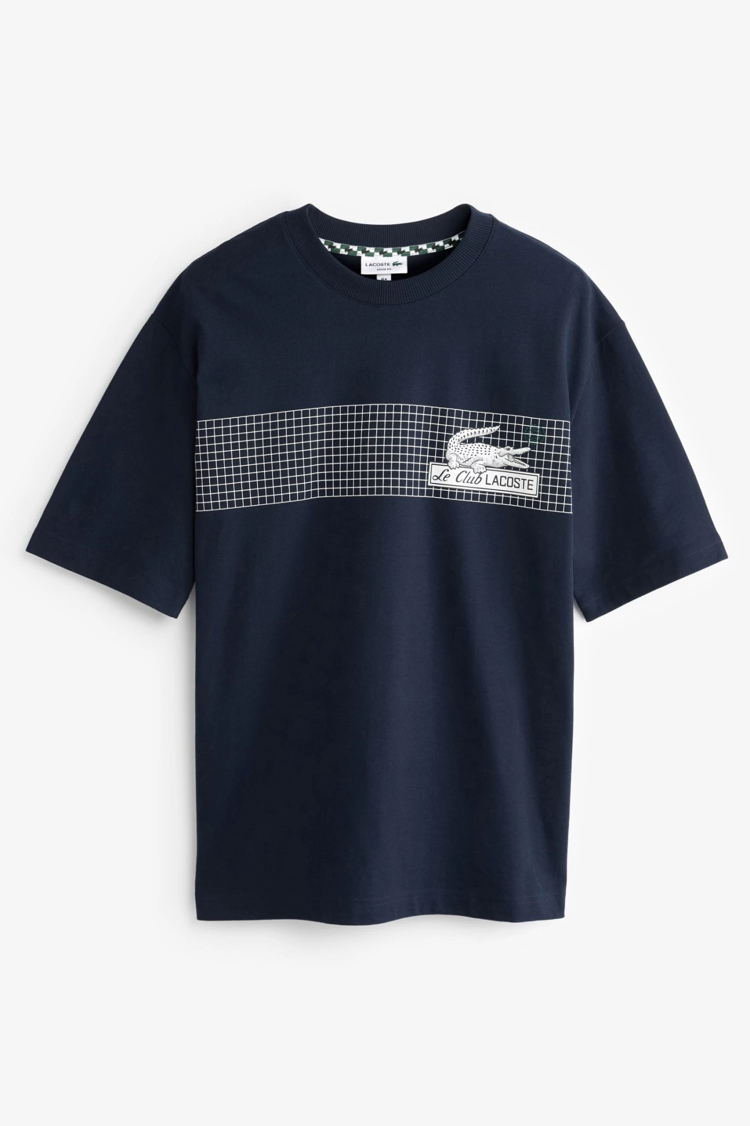 Lacoste Mens Blue Neo Heritage T-Shirt 4 Lacoste Mens Blue Neo Heritage T-Shirt - Image 2