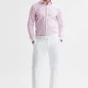Reiss Remote Cotton Satin Slim Fit Shirt 2 Reiss Remote Cotton Satin Slim Fit Shirt -Fashion Men Shop U97 031s