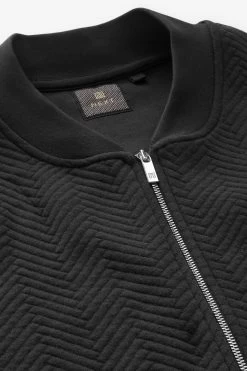 Next Black Texture Bomber Jacket -Fashion Men Shop U97175s7