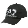 Emporio Armani EA7 Logo Series Black Cap -Fashion Men Shop U97879s