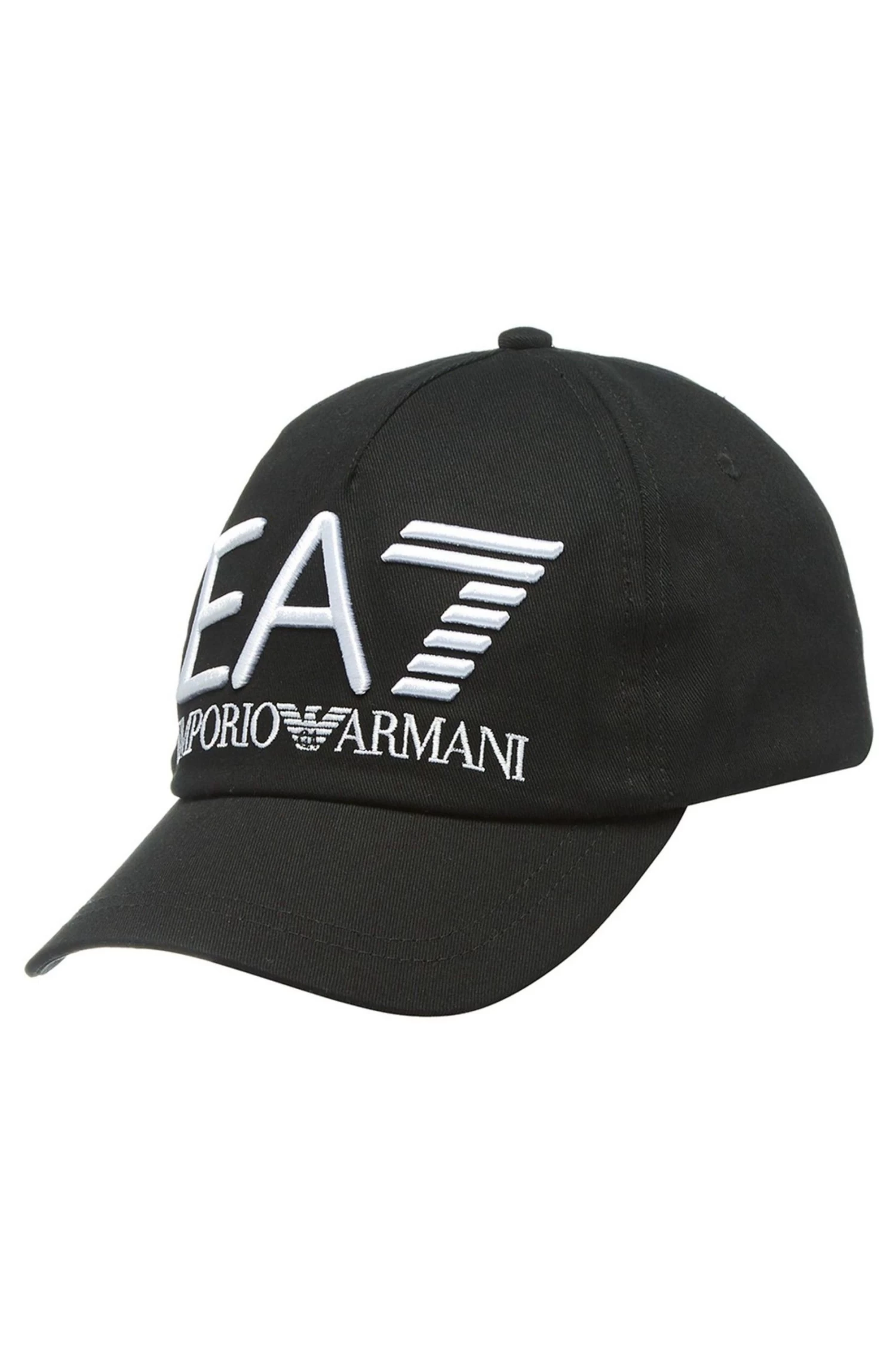Emporio Armani EA7 Logo Series Black Cap 3 Emporio Armani EA7 Logo Series Black Cap