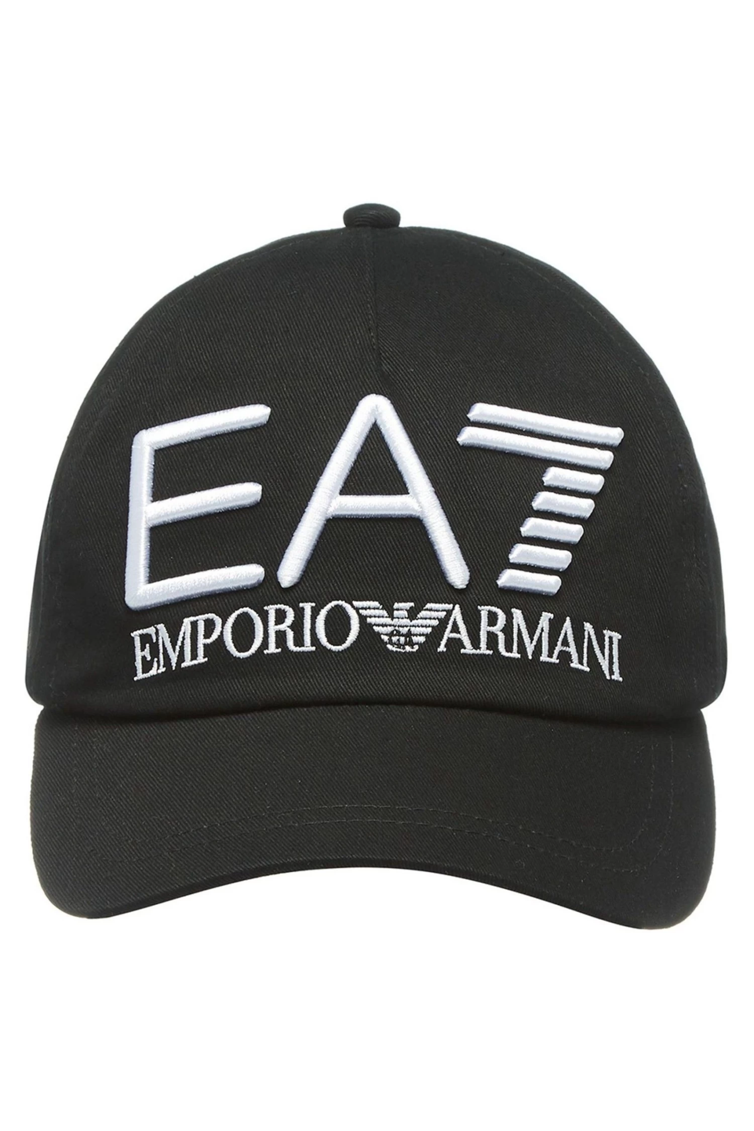 Emporio Armani EA7 Logo Series Black Cap 6 Emporio Armani EA7 Logo Series Black Cap - Image 4